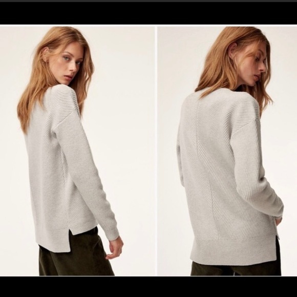 Aritzia Isabelli chevron sweater - Picture 2 of 6